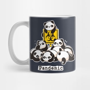 Funny Panda Pun - Pandemic 2020 - Social Distancing Mug